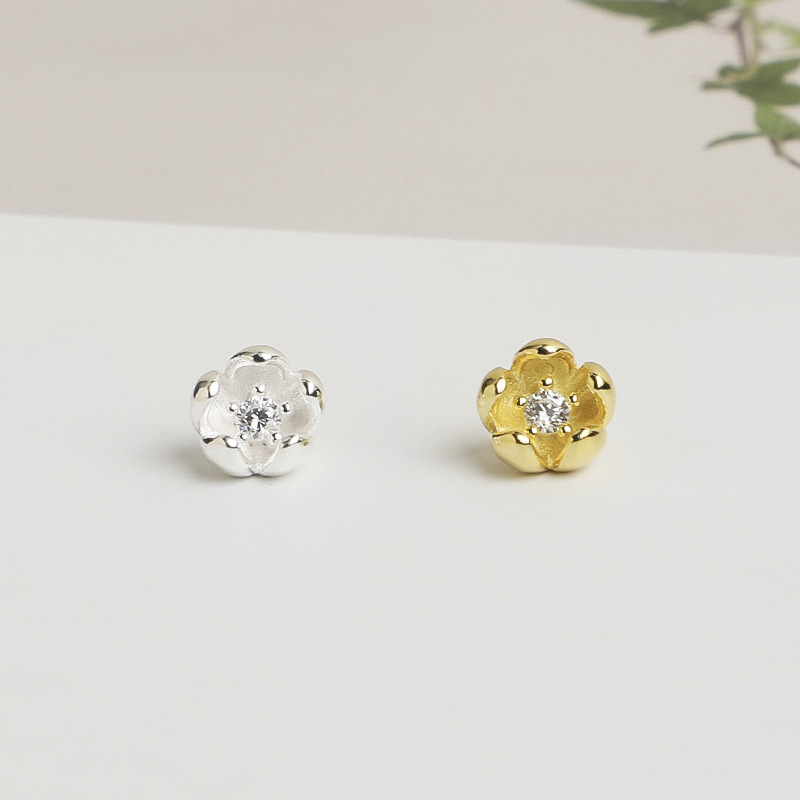 Pingente de Flor Mini em Prata - Jewelry Making In La avaliação e preço