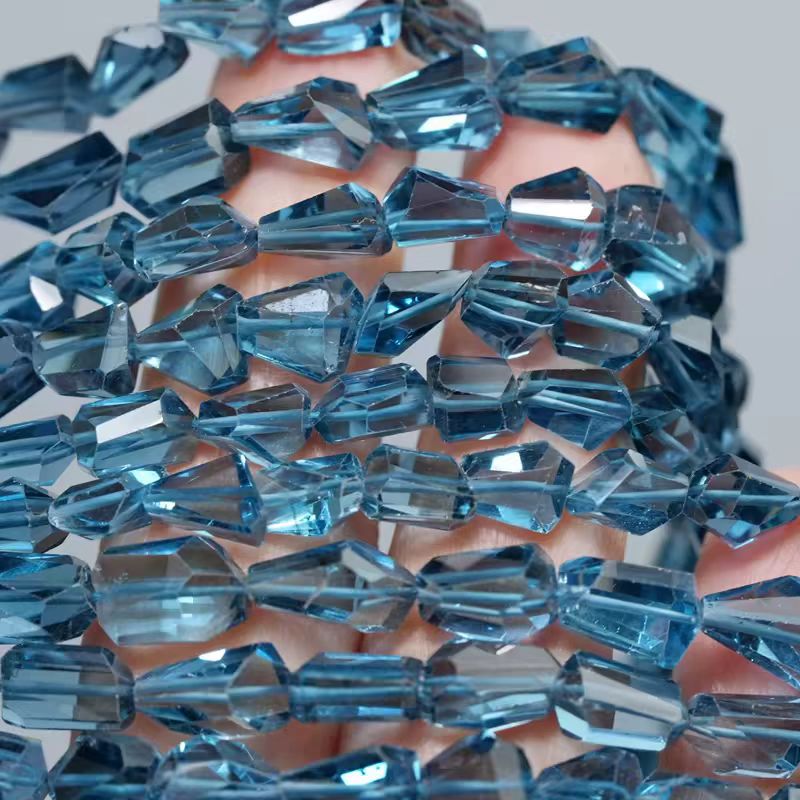 Contas Soltas de Topázio Azul  - Jewelry Making London avaliação e preço