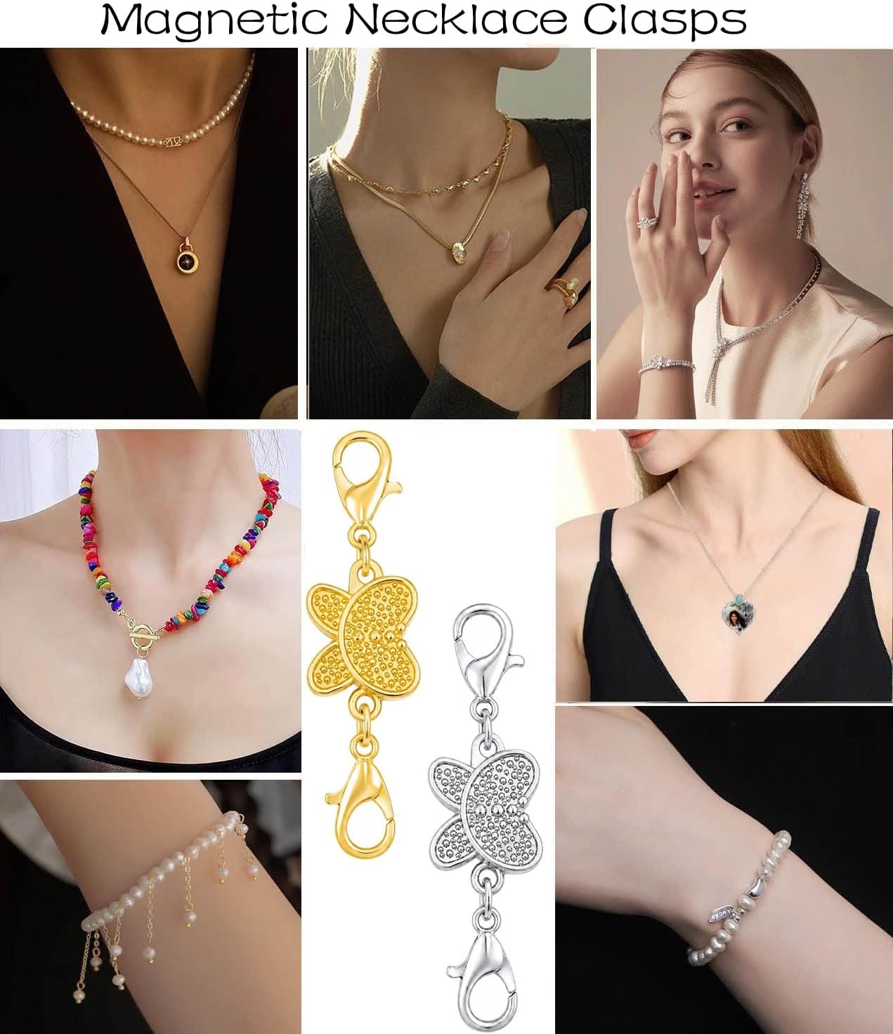 Fecho magnético para colar em  - Lobster Clasp Silver avaliação e preço